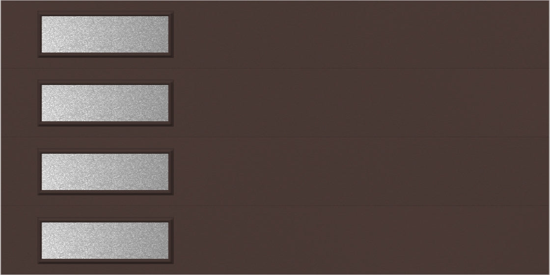 9'x7' Window - Skyflush Left   - Brown - Obscure