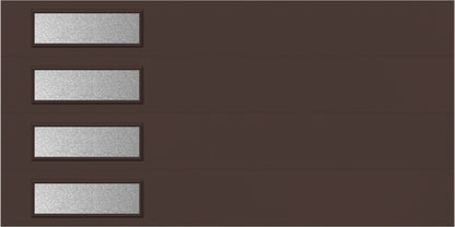 9'x7' Window - Skyflush Left   - Brown - Obscure