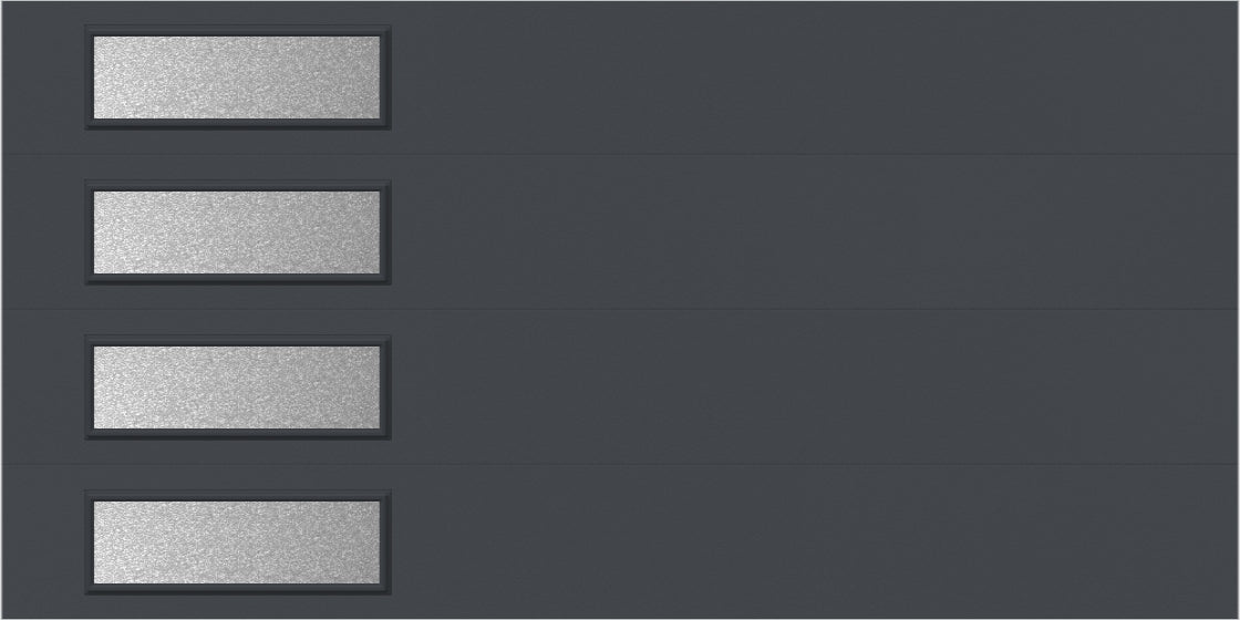 9'x7' Window - Skyflush Left   - Graphiete - Obscure