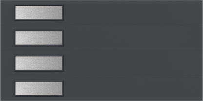 9'x7' Window - Skyflush Left   - Graphiete - Obscure