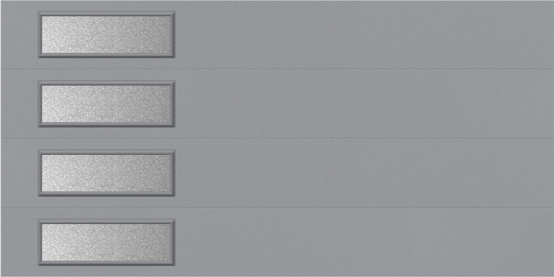 9'x7' Window - Skyflush Left  -  Gray - Obscure