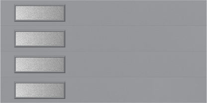 9'x7' Window - Skyflush Left  -  Gray - Obscure