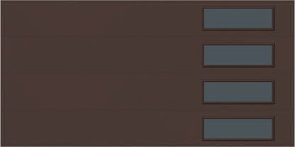 9'x7' Window - Skyflush Right  - Brown - Tinted 