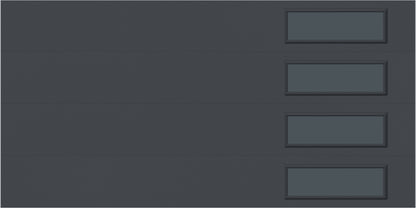 9'x7' Window - Skyflush Right  - Graphiete - Tinted 