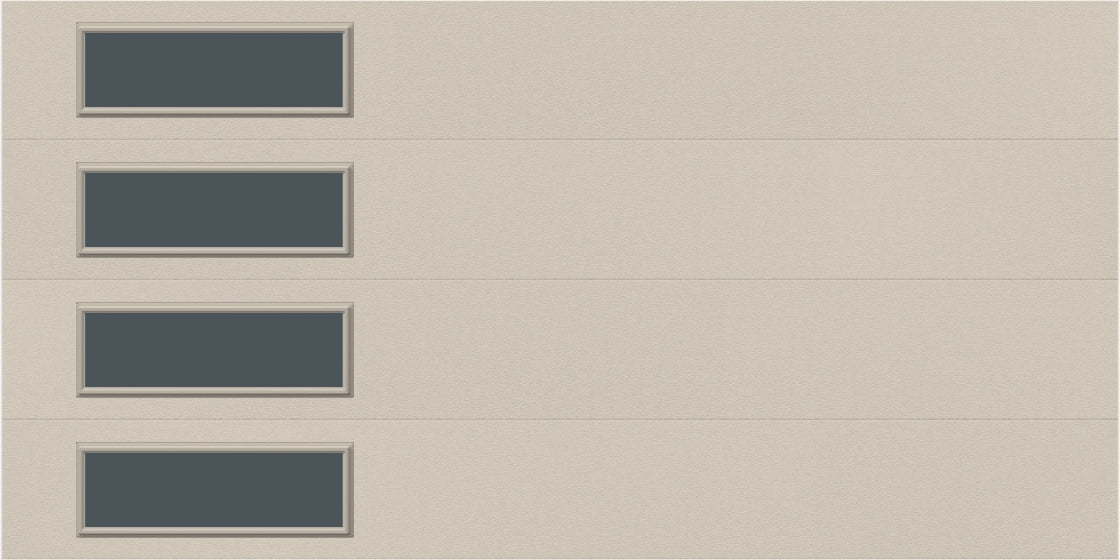 14'x7' Window - Skyflush Left  - Almond - Tinted 