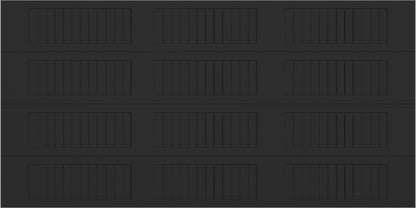 14x7 - No glass Long - Black