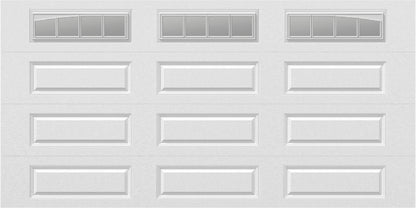 14x7 -  Long with glass Arched Stockbridge Long - Clear  With glass Long - White