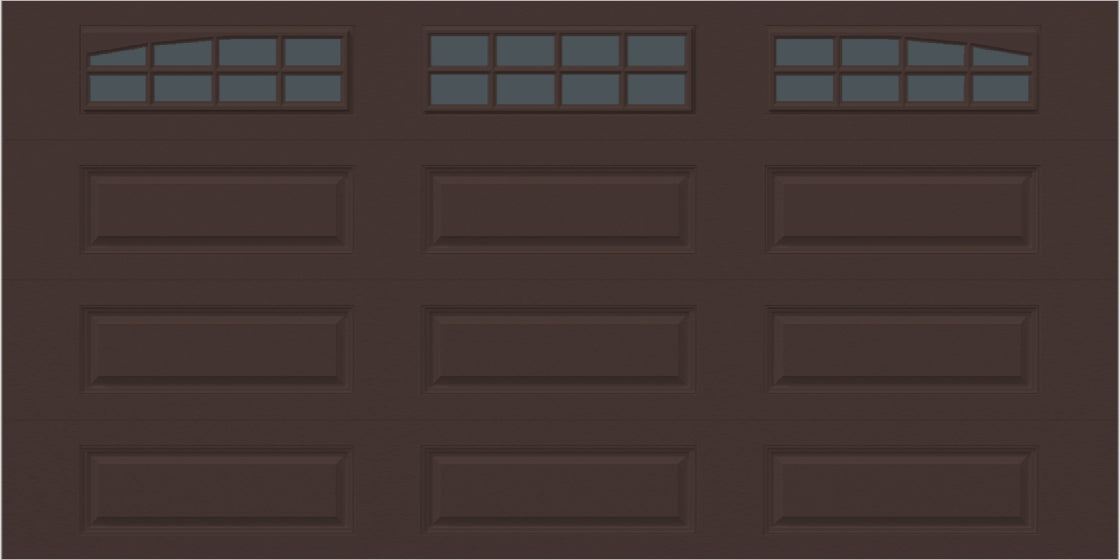 14x7 - Arched Stockton Long - Tinted With glass Long - Brown