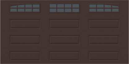 14x7 - Arched Stockton Long - Tinted With glass Long - Brown