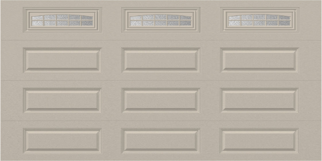 14x7 - Cascade - Obscure  With glass Long - Almond