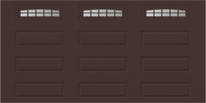 14x7 -  Cascade - Obscure  With glass Long - Brown