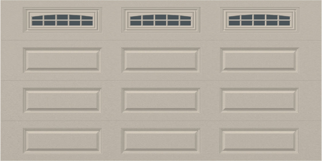 14x7 - Cascade - Tinted  With glass Long - Almond