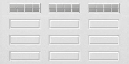 14x7 - Clear -  Stockton With glass Long - White