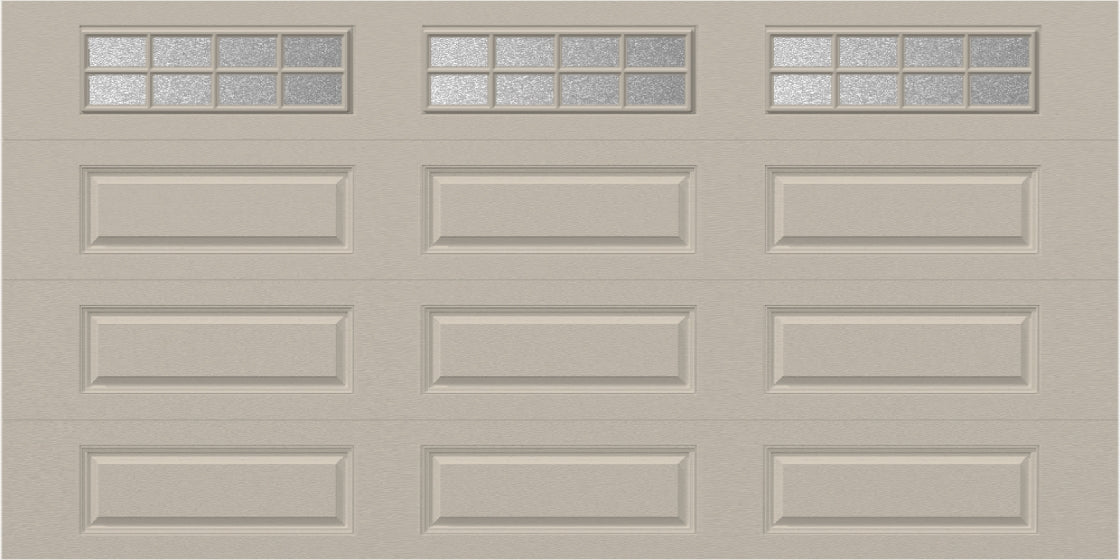 14x7 -  Obscure- Stockton With glass Long - Almond