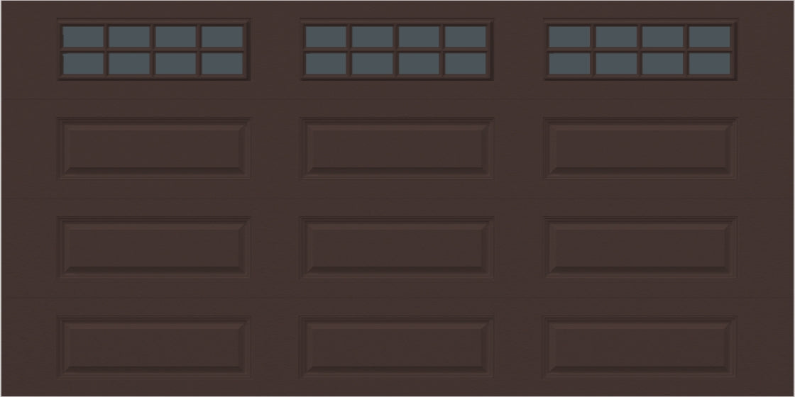 14x7 -  Tinted - Long Stockton With glass - Brown