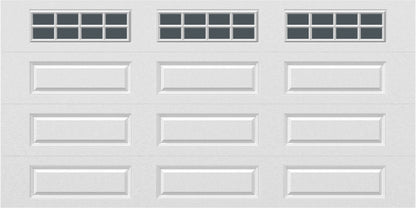 14x7 -  Tinted - Long Stockton With glass - White