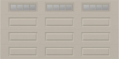 14x7 - Straight Stockbridge Long - Clear  With glass Long - Almond