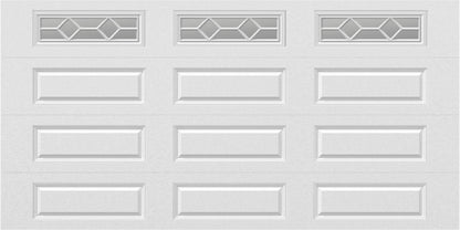 14x7 -  Waterton Long 1 - Clear - With glass Long - White