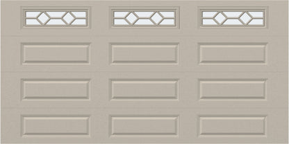 14x7 - Waterton Long 1 - Frosted -  With glass Long - Almond