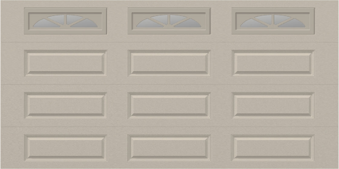 14x7 -  Waterton Long 2 - Obscure - With glass Long - Almond