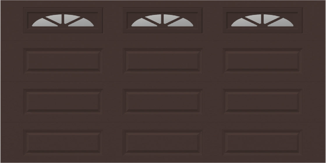 14x7 -  Waterton Long 2  - Clear -  With glass Long - Brown