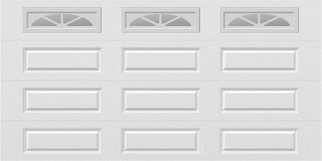 14x7 -  Waterton Long 2  - Clear  - With glass Long - White