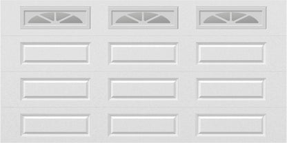 14x7 -  Waterton Long 2  - Clear  - With glass Long - White