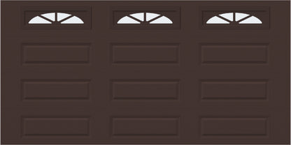 14x7 -  Waterton Long 2 - Frosted -  With glass Long - Brown