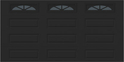 14x7 -  Waterton Long 2 - Tinted -   With glass Long - Black