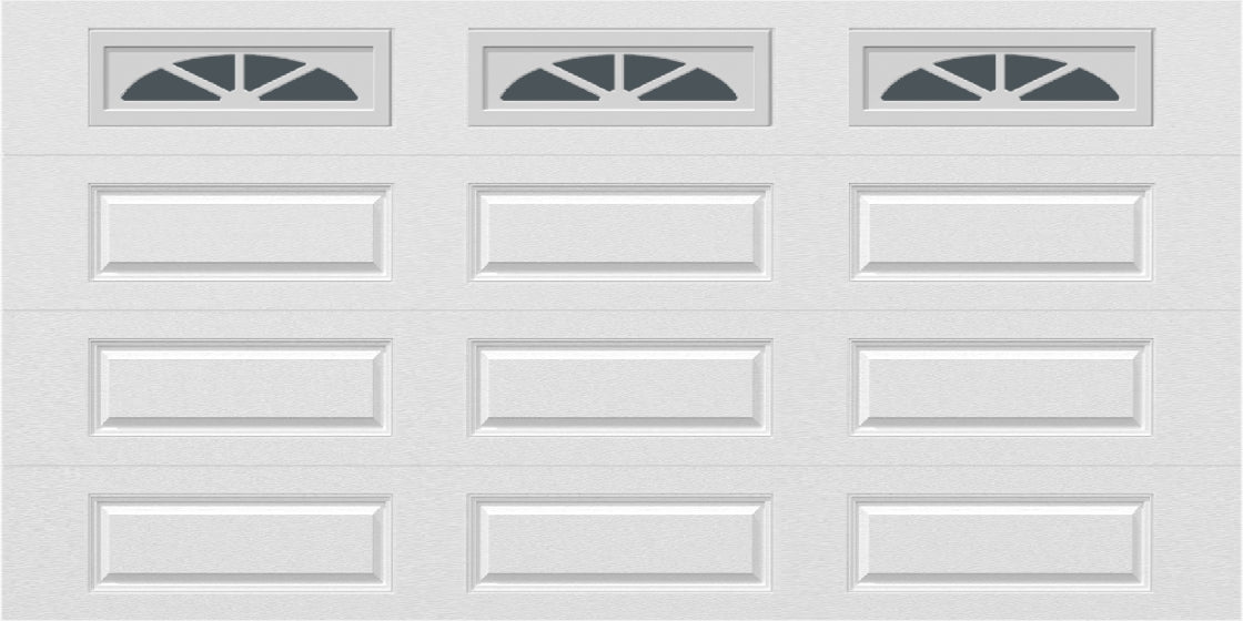 14x7 -  Waterton Long 2 - Tinted - With glass Long - White