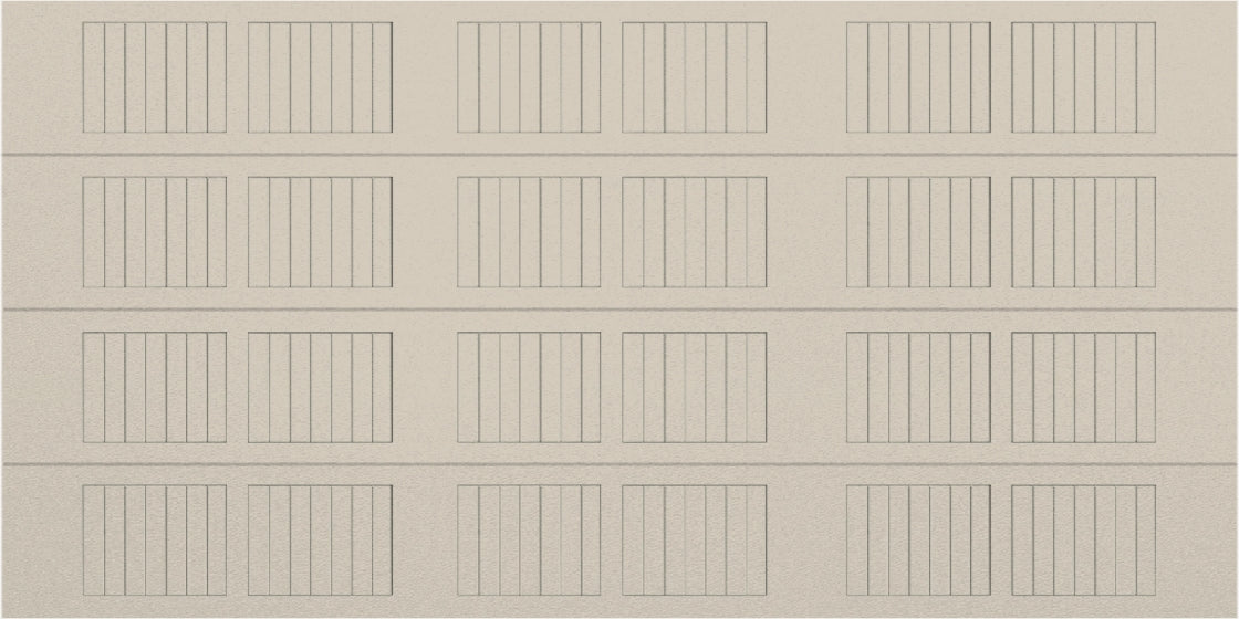 14x7 Short No Glass - Almond