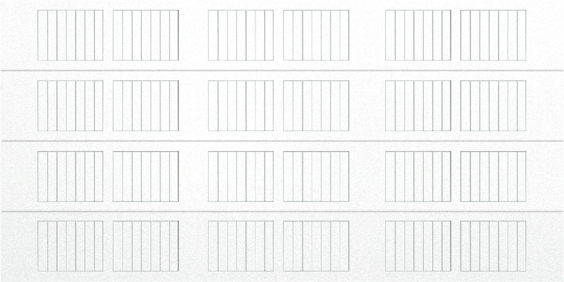 14x7 Short No Glass - White