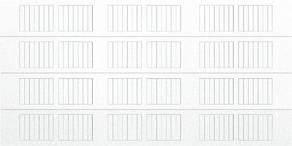 14x7 Short No Glass - White