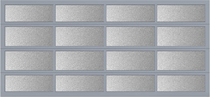 15'x7' Window - Aluminum - Anodized - Obscure