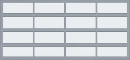 15'x7' Window - Aluminum - Anodized - Frosted