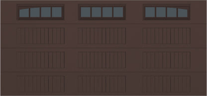 15x7 - Arched Stockton Long - Tinted With glass Long - Brown