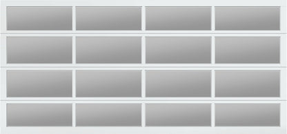 15'x7' Window - Aluminum - White - Clear