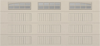 15x7 - Long with glass Arched Stockbridge Long - Clear  With glass Long - Almond