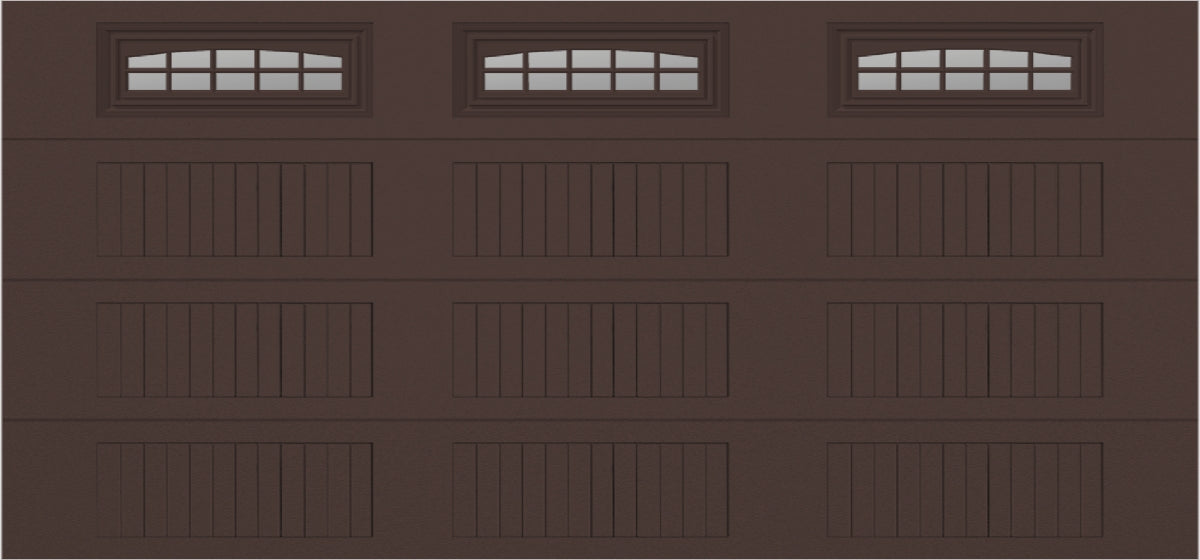 15x7 -  Cascade - Clear  With glass Long - Brown