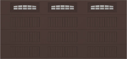 15x7 -  Cascade - Clear  With glass Long - Brown