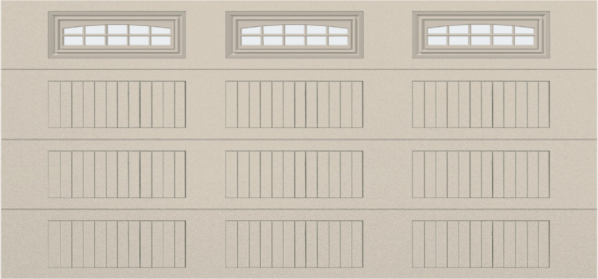 15x7 - Cascade - Frosted  With glass Long - Almond