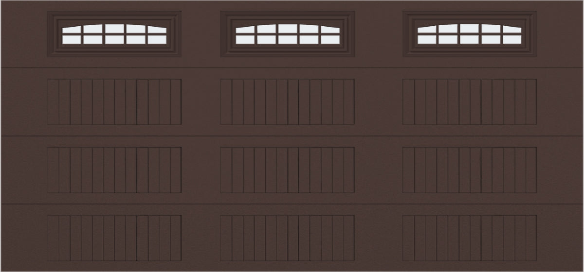 15x7 -  Cascade - Frosted  With glass Long - Brown