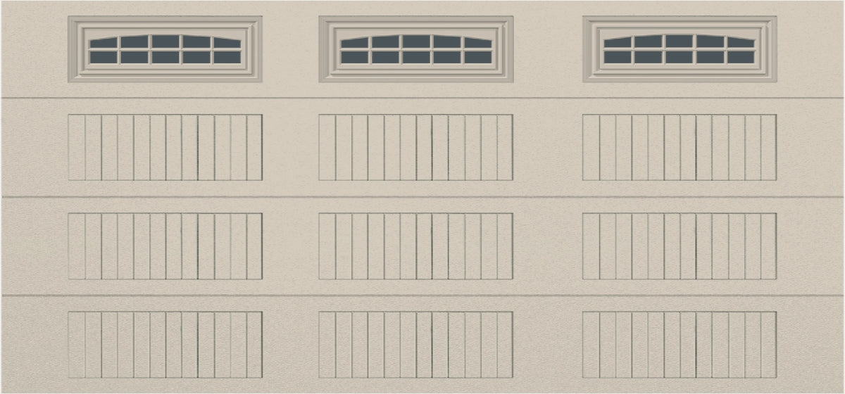 15x7 - Cascade - Tinted  With glass Long - Almond