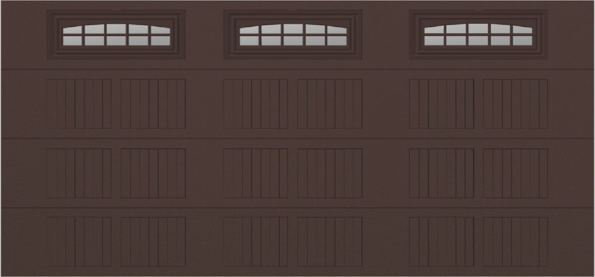 15x7 -  Cascade Short - Clear  With glass - Brown