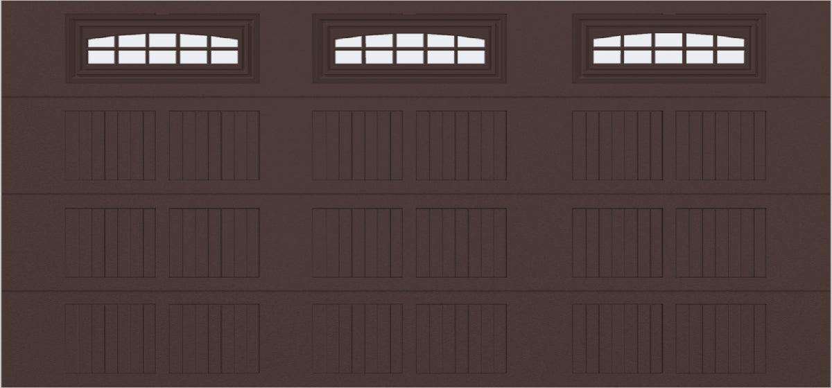 15x7 -  Cascade Short - Frosted  With glass - Brown