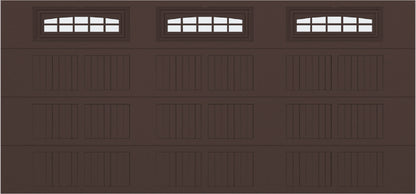 15x7 -  Cascade Short - Frosted  With glass - Brown