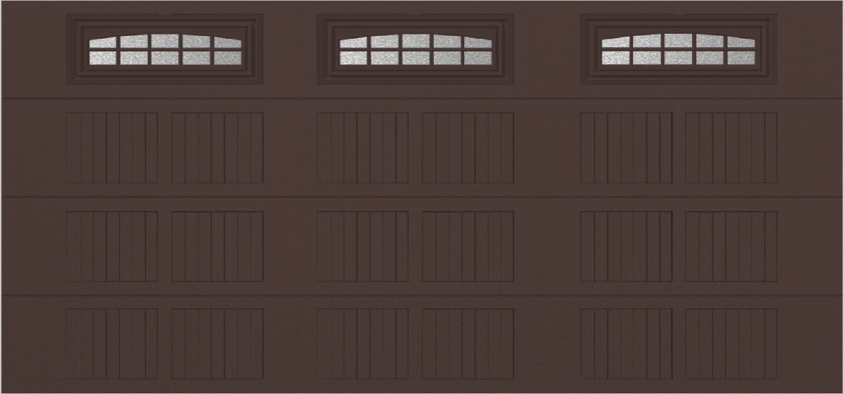 15x7 -  Cascade - Obscure With glass - Brown