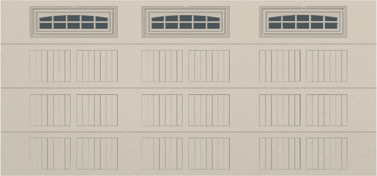 15x7 - Cascade - Tinted - With glass - Almond