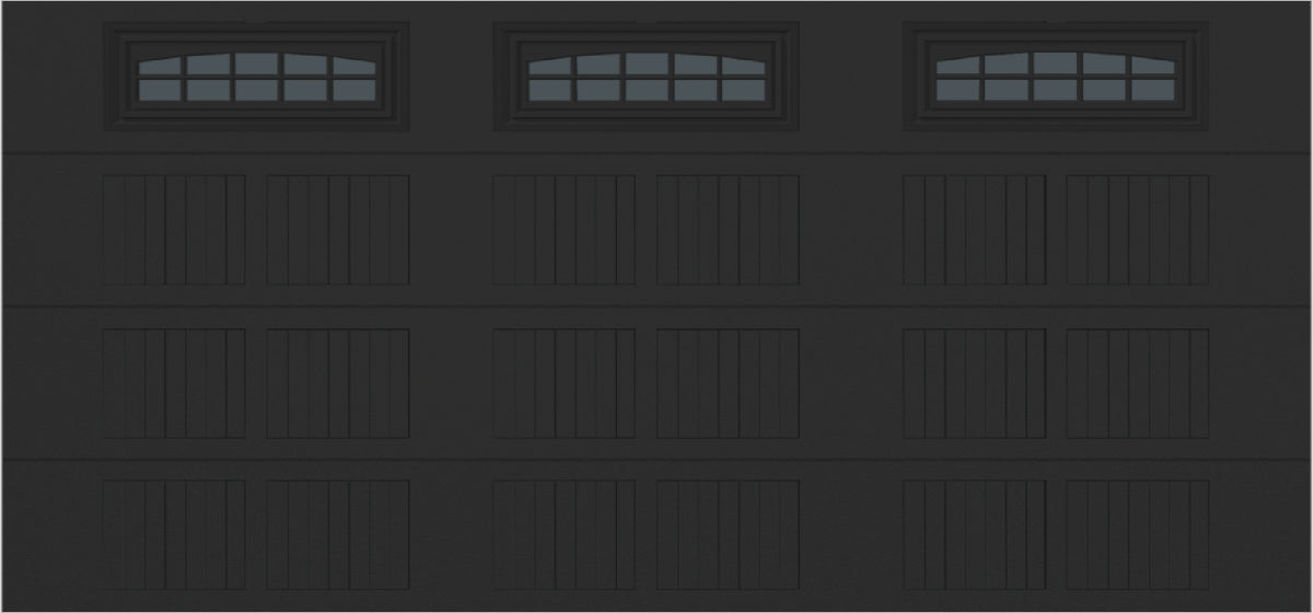 15x7 -  Cascade - Tinted - With glass - Black