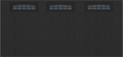 15x7 -  Cascade - Tinted - With glass - Black